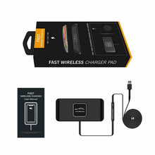 Carica l'immagine nel visualizzatore di Gallery, Caricatore Wireless per iPhone, 10W Piastra di Ricarica Rapida Qi