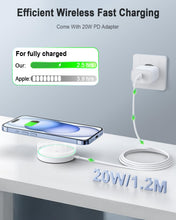 Carica l'immagine nel visualizzatore di Gallery, AMSKY 15W Magnetico Caricatore Wireless per iPhone Compatibile con Magsafe
