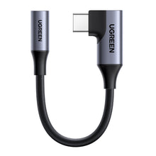 Carica l'immagine nel visualizzatore di Gallery, UGREEN Adattatore da USB-C a Jack Audio 3,5 mm Angolato a 90 Gradi