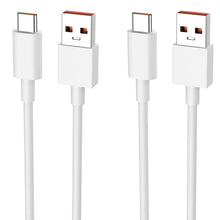 Carica l'immagine nel visualizzatore di Gallery, Amzpas 2PCS Cavi da 120W per Xiaomi Redmi Note 14 13 12 11 11S 10S 11T 8 9 Pro, Xiaomi 14 13 10T 11T 12T 11 12 Lite, POC