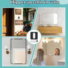 Carica l'immagine nel visualizzatore di Gallery, 12 Pezzi ganci per specchio a muro, Supporto Specchio, Ganci per Quadri, Acciaio Inossidabile Clip di Fissaggio Pesanti,