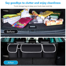 Carica l'immagine nel visualizzatore di Gallery, URAQT Organizer Bagagliaio Auto, Borsa Per auto Portaoggetti per Autos Multiscomparto Pieghevole Impermeabile, Baule Aut