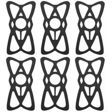 Carica l'immagine nel visualizzatore di Gallery, Kinizuxi Supporto per Telefono Moto e Bici 6pcs, Cinturini in Silicone di Ricambio, Fasce di Sicurezza in Gomma per Bici