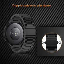 Carica l'immagine nel visualizzatore di Gallery, 22mm Cinturino Metallo per Amazfit Active Max/T-Rex 3 Pro 48mm/Balance 2/Balance/Bip 6/Bip 5/5 Unity/Balance/Cheetah, Ci