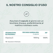 Carica l'immagine nel visualizzatore di Gallery, NOVOMA Vitamina C liposomiale 1000mg, Alta Biodisponibilità, Con Vit C liposomiale Quali®-C, Acido Ascorbico Puro, 90 Ca