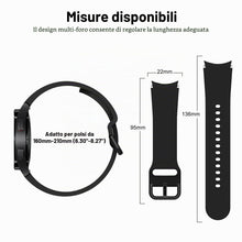 Carica l'immagine nel visualizzatore di Gallery, Cinturino per Samsung Galaxy Watch 4 40mm/44mm Cinturino Galaxy Watch 4 Classic 42mm/46mm, Galaxy Watch 6/6 Classic 43mm