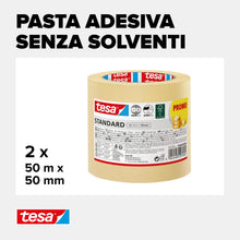 Carica l'immagine nel visualizzatore di Gallery, tesa Nastro per Mascheratura Standard - Nastro in Carta per Mascheratura, Rimozione senza Residui per 3 Giorni, senza So