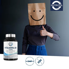 Carica l'immagine nel visualizzatore di Gallery, Vitamina B1 (tiamina), 25 mg per capsula, 180 capsule di vitamina B1 ad alto dosaggio, adatta ai vegani, integratore ali