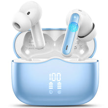 Carica l'immagine nel visualizzatore di Gallery, xinwld Cuffie Bluetooth, Auricolari Bluetooth 5.3 Stereo HiFi con 4 HD Mics, Mini Cuffie Wireless Cancellazione Rumoreco