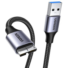 Carica l'immagine nel visualizzatore di Gallery, UGREEN Cavo Hard Disk Micro B a USB 3.0 A 5Gbps Cable Tipo A a B (0.5M)