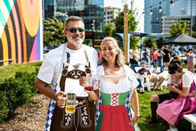 Carica l'immagine nel visualizzatore di Gallery, Grembiule Oktoberfest,2pcs Divertente Grembiule,Grembiules da Barbecue,Grembiules Bavarese da Cucina,Festa di Ottobre Gr