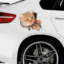 Carica l'immagine nel visualizzatore di Gallery, LEEQ 3pcs Adesivi per auto - Gatto 3D Rimovibile Autoadesivo Decorazione Autoadesivo Finestra Auto Animazione Divertente