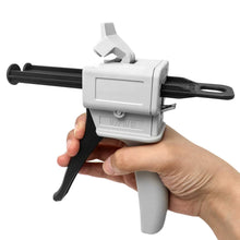 Carica l'immagine nel visualizzatore di Gallery, QWORK® - Pistola per Colla Epossidica 50 ml, pistola erogatrice per miscelazione, rapporto 1: 1/1: 2 AB, ugello di misce