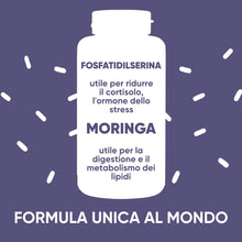 Carica l'immagine nel visualizzatore di Gallery, Fosfatidilserina 450mg potenziata con Moringa BIO | Utile per Cortisolo