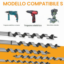 Carica l'immagine nel visualizzatore di Gallery, Flintronic Auger Bit, 6pz-6/8/10/12/14/16mm