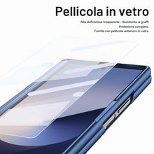 Carica l'immagine nel visualizzatore di Gallery, Custodia per Galaxy Z Fold 5 con penna stilo e slot per penna, cover protettiva con cerniera, protezione per lo schermo 