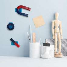 Carica l'immagine nel visualizzatore di Gallery, 20 Pezzi di Patch Magnetici Rettangolari, Magneti Metallici Autoadesivi, Accessori per La Sostituzione della Lampada, Ad