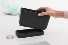 Carica l'immagine nel visualizzatore di Gallery, Brabantia SinkSide Organizer Lavello Cucina, Dark Grey, 8.5 x 19 x 11.5 cm