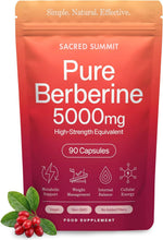 Carica l'immagine nel visualizzatore di Gallery, Berberina Pura 500 mg Alta Concentrazione, Estratto 10:1, 90 Capsule