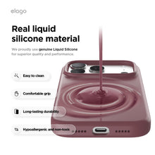 Carica l'immagine nel visualizzatore di Gallery, elago Cover Magnetica Premium in Silicone Liquido per iPhone 18 Pro/17 Pro