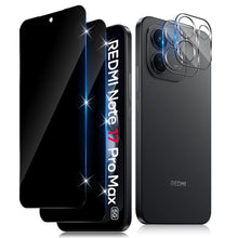 Carica l'immagine nel visualizzatore di Gallery, Privacy Pellicola Vetro Temperato per Xiaomi Redmi Note 17 Pro Max