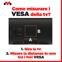 Carica l'immagine nel visualizzatore di Gallery, Meliconi Space System TURN 200, Supporto TV da parete anche CARTONGESSO