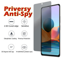 Carica l'immagine nel visualizzatore di Gallery, Ytaland Privacy Pellicola Protettiva Compatibile con Xiaomi Redmi Note 10 Pro/Note 10 Pro Max, AntiSpy in Vetro Temperat