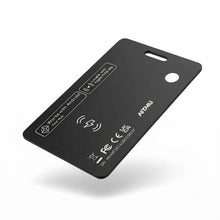 Carica l'immagine nel visualizzatore di Gallery, Air Tag Card per iOS e Android, carta tracciante ricaricabile sottile per portafoglio per Apple Find My e Google Find My
