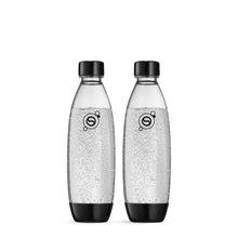 Carica l'immagine nel visualizzatore di Gallery, SodaStream Fuse – 2x bottiglie in plastica 1L per gasare l’acqua, nera