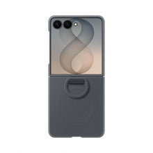Carica l'immagine nel visualizzatore di Gallery, Samsung Silicone Ring Magnet Case per Galaxy Z Flip8, Graphite
