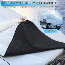 Carica l'immagine nel visualizzatore di Gallery, Copertura Parabrezza Auto, Copri Parabrezza per Auto, Protezione Copri Parabrezza Auto per Inverno e Estate, Anti-Neve, 