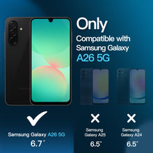 Carica l'immagine nel visualizzatore di Gallery, JETech Cover Opaca 3 in 1 per Samsung Galaxy A26, Nero