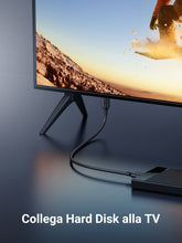 Carica l'immagine nel visualizzatore di Gallery, UGREEN Cavo Micro B a USB 3.0 A 5Gbps per Disco Rigido Esterno (0.5M)