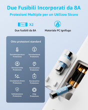 Carica l'immagine nel visualizzatore di Gallery, Adattatore Universale da Viaggio, con 2 USB-C(PD 20W) e 1 USB-A