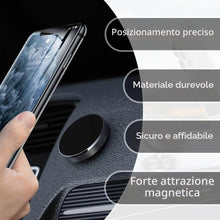 Carica l'immagine nel visualizzatore di Gallery, 4 Pezzi Placche Metalliche adesive, Placca Metallica Adesiva per Calamite Cellulare Auto - Piastra Metallo Universale co