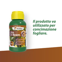 Carica l'immagine nel visualizzatore di Gallery, Olio di Neem - insetticida naturale Concentrato - biologico solubile in acqua (100 ml)