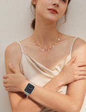 Carica l'immagine nel visualizzatore di Gallery, OULUOQI Cinturino Milanese per Cinturino Apple Watch 40mm 42mm 41mm 38mm
