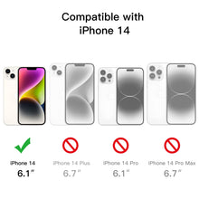 Carica l'immagine nel visualizzatore di Gallery, JETech Cover per iPhone 14, Protezione 360°, Nero