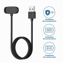 Carica l'immagine nel visualizzatore di Gallery, Amzpas Caricatore per Amazfit GTS 2/GTS 2 mini/GTS 2e/GTS 4 mini, Veloce Portatile Cavo di Ricarica USB