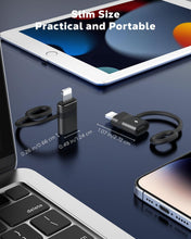 Carica l'immagine nel visualizzatore di Gallery, MoKo Adattatore da USB C a Lightning con Ricarica Veloce PD 36W, Adattatore da USB-C Femmina a Lightning Maschio per iPh