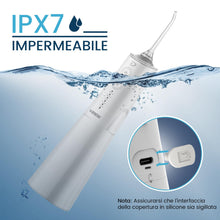 Carica l'immagine nel visualizzatore di Gallery, Vimmk Irrigatore Orale Senza Fili, Idropulsore Dentale ad Acqua con Irrigatore Orale Dentale Ricaricabile Impermeabile I