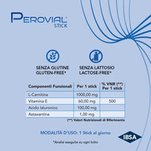 Carica l'immagine nel visualizzatore di Gallery, IBSA Perovial® Stick, 30 Stick Orosolubili, Senza Glutine e Lattosio