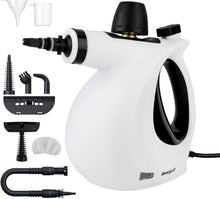 Carica l'immagine nel visualizzatore di Gallery, Ibergrif Pulitore a vapore portatile 1050W, 9 accessori