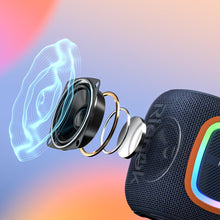 Carica l'immagine nel visualizzatore di Gallery, RIENOK Cassa Bluetooth Potente Portatile Impermeabile, Blu Navy