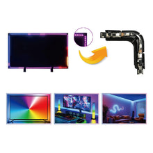 Carica l'immagine nel visualizzatore di Gallery, BOXPUT Connettore Angolare a LED per Strisce, Senza Cuciture, Universale, Adatto per Strisce da 8 mm a 12 mm
