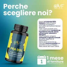 Carica l'immagine nel visualizzatore di Gallery, OVF PEA DOL Plus 600mg con Boswellia e Quercetina in sinergia, 60 cps, Pea Ultramicronizzata, Potente Supporto per distu
