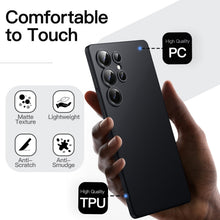 Carica l'immagine nel visualizzatore di Gallery, JETech Cover Slim per Samsung Galaxy S25 Ultra, Titanium Black