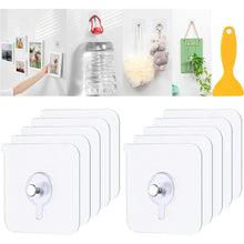 Carica l'immagine nel visualizzatore di Gallery, Ganci Adesivi Per Quadri Muro, Appendi Quadri Senza Chiodi Impermeabile Trasparente, Chiodi Adesivi Per Quadri Muro, App