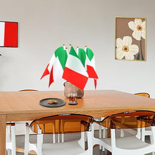Carica l'immagine nel visualizzatore di Gallery, Bomtop 50 Pezzi Bandiera Italiana, Bandiere Dell'Italia a Manovella, Bandiera Italiana Piccola per Festa Nazionale, Even