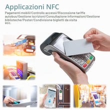 Carica l'immagine nel visualizzatore di Gallery, 50 schede Carte nfc，Nfc tag NFC programmabili Tag Ntag215 Chip NFC, 504 byte di memoria